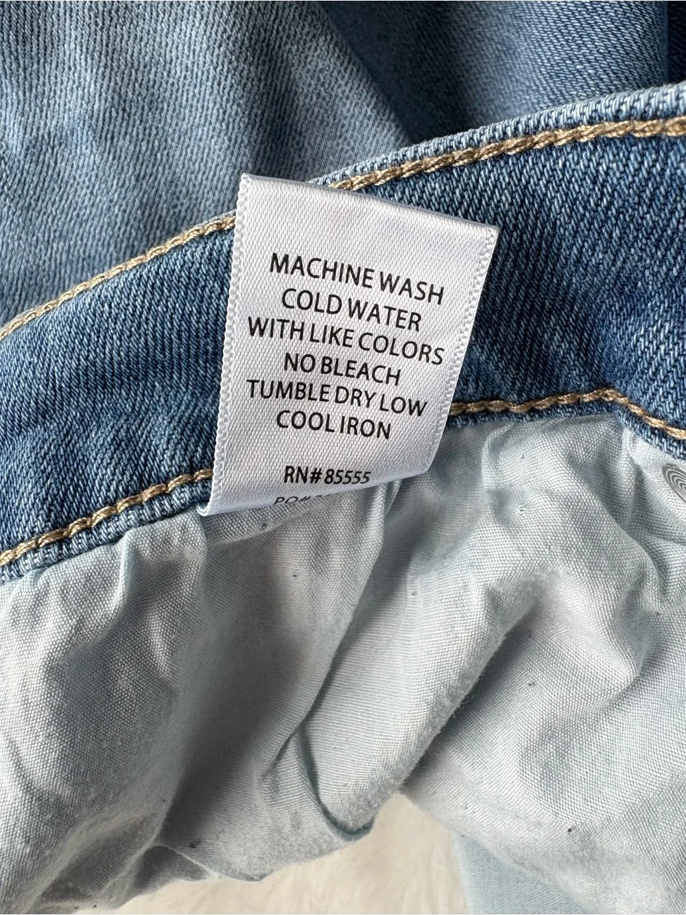 Pistola Light Wash Denim Jean Shorts